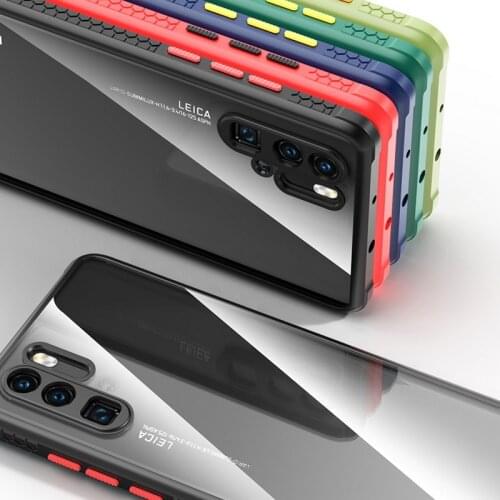 Transparent Shockproof Case For Xiaomi Poco X3 Pro NFC M3 Redmi Note 9 8 Pro 9S 9A 9C 9T Mi 11 10T Note 10 Lite Hard Back Cover