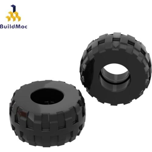 BuildMOC 56890 24x12mm small tire ldd56890 For Building Blocks Parts DIY Construction Educational Cr