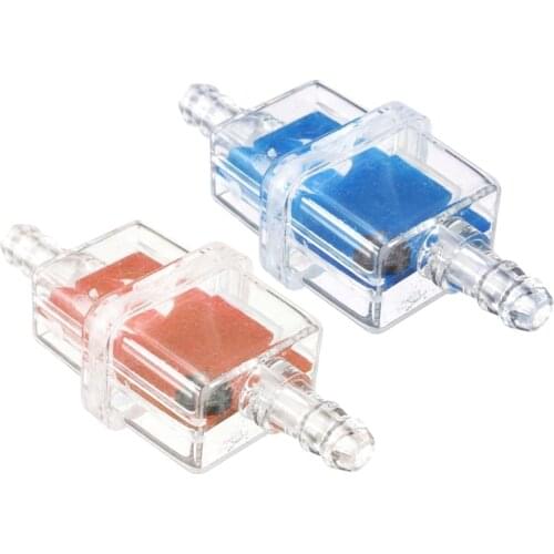 Universal Gas Inline Fuel Oil Filters Vacuum Filtration Replacement Compatible with Motorcycle Motorbike Moped Scooter