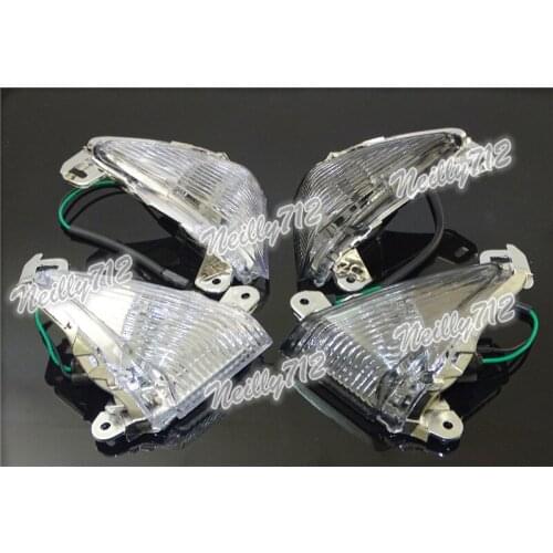 Waase For Kawasaki Ninja 650R EX650 2006 2007 2008 E-Mark Front Turn Signals Blinker Indicator Lens
