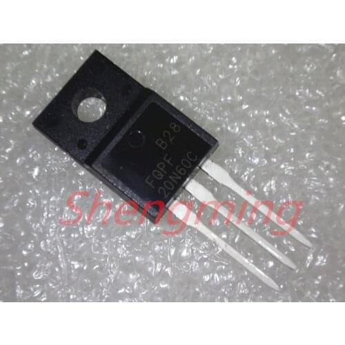 10PCS FQPF20N60 20N60 20N60C FQPF2060C FQPF20N60C TO-220F
