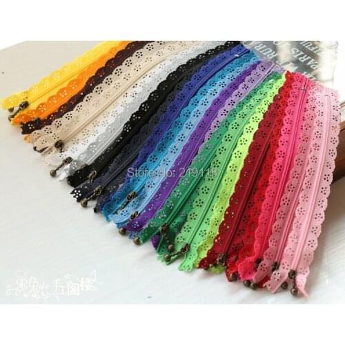 10pcs/lot 30cm Model 3 Nylon Coil Lace Zipper Zippers for DIY Sewing Tailor Craft Bed Bag,Free shipping