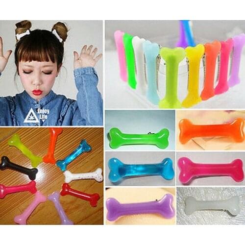 2pcs(1pair) Free Shipping Fashion skeleton hair clip hairpin Zombie Punk Bone hairwear hairpin bobby pins