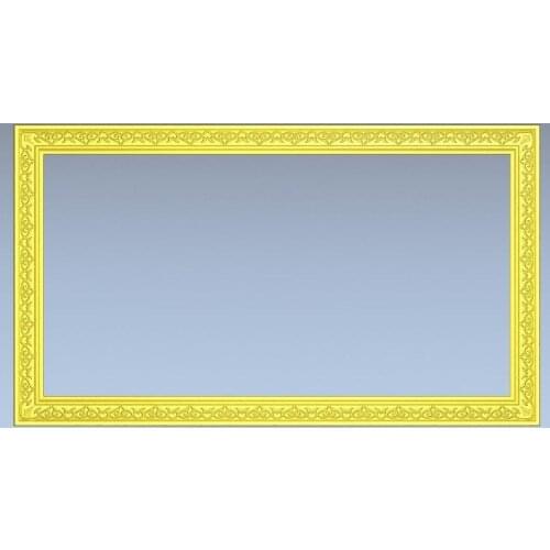 3d model relief for cnc in STL file format Frame_28