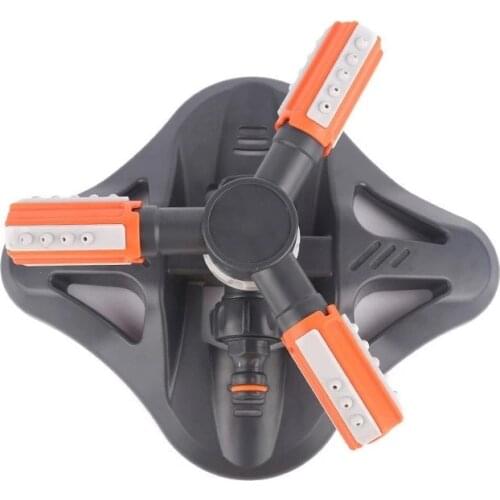 360 Rotating Three-outlet Lawn Automatic Sprinkler, Large Area Coverage Water Sprinklers for Lawns and Gardens Multi-purpose