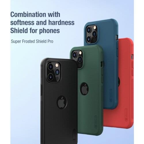 Case For iPhone 12 Pro Max For iPhone12 Mini Cover Nillkin Frosted Shield Pro TPU Sort Edge Hard PC Back Cover For iPhone 12 Pro