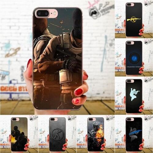 For Sony Xperia XZS XA1 L1 XA X Z Z1 Z2 Z3 Z4 Z5 XZ1 Compact E5 XZ Premium Soft TPU Live Love Phone Counter Strike