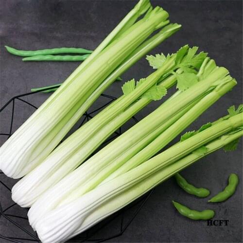 Fake artificial vegetables props Kitchen cabinet dining room hall hotel restaurant store shop decoration smallage celery model