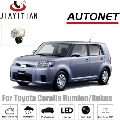JiaYiTian Rear Camera For Toyota Corolla Rumion/Rukus 2007~2014 CCD Night Vision Reverse camera Backup License plate camera