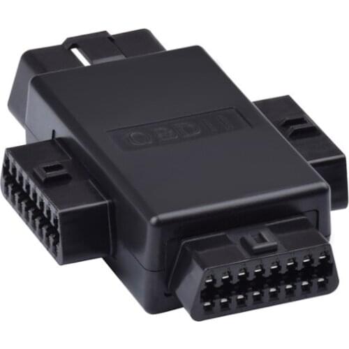 Pocket OBD2 OBDII Full 16 Pin Male to 3 Female 1 to 3 OBD Cable Splitter Converter Adapter for Diagnostic Extender