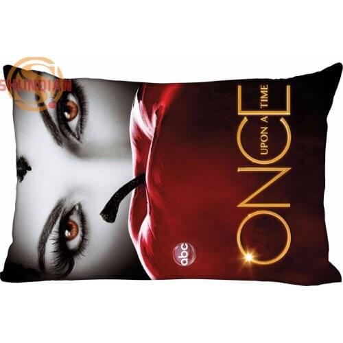 Hot Nice Once Upon A Time Rectangle Pillowcase zipper Wedding Custom Pillow Case For Bedroom A3.27#103