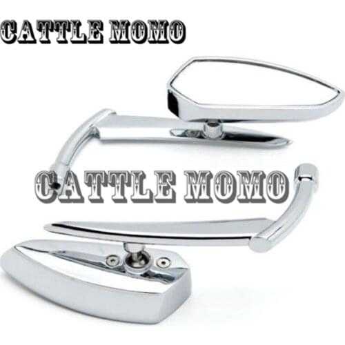 Motorcycle Rearview Mirror Rear Side Mirrors Set Universal For All Naked Cruiser Bikes 8mm 10mm Thread Motorbike Side Mirrors