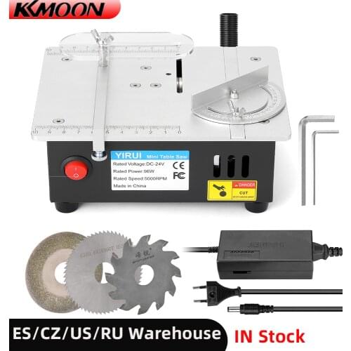 Mini Table Saw Electric Table Cutter Electric Desktop Saws Small Household DIY Cutting Tool Woodworking Lathe Machine Power Tool