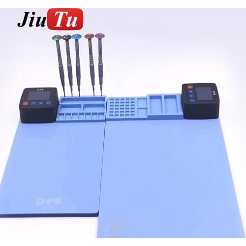 New CPB Mobile Phone iPad LCD Screen Separator Machine Repair Kits Refurbish Tool Open Remover Heat Pad Disassemble Rubber Mat