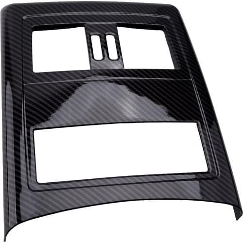 Armrest Rear Air Outlet Vent Frame Anti-Kick Trim Decor fit for BMW 3 Series E90 E92 E93 2005 2006 2007 2008 2009 2010 2011 2012