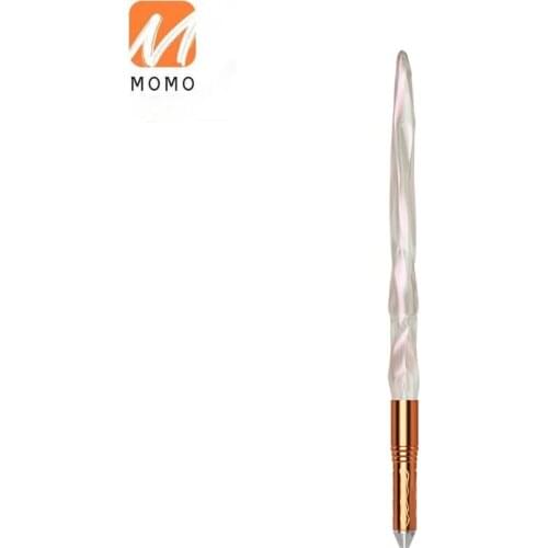 Tattoo Embroidery Pen Hand Pen Semi-Permanent Eyebrow Pencil Holder Crystal round Needle Eyebrow Tattoo Pencil Multifunctional
