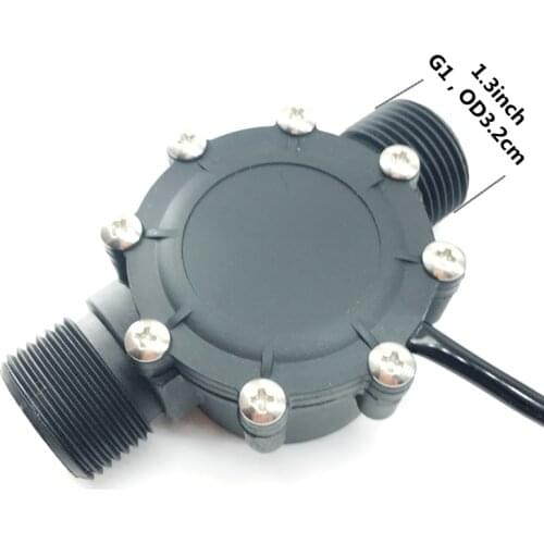 YF-G1" DN25 Hall water flow sensor meter