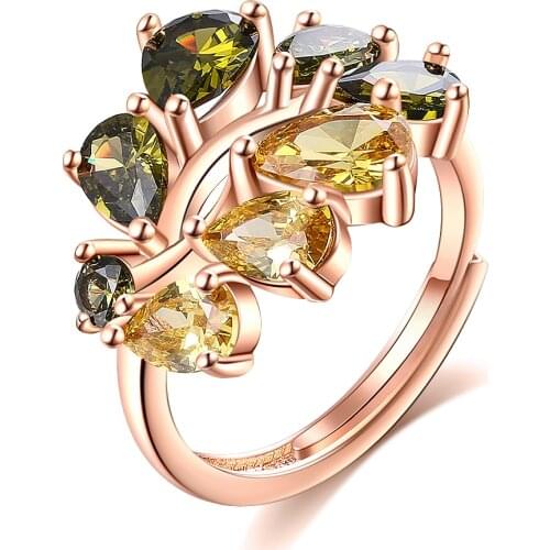 ZEMIOR Women's Gold Rings