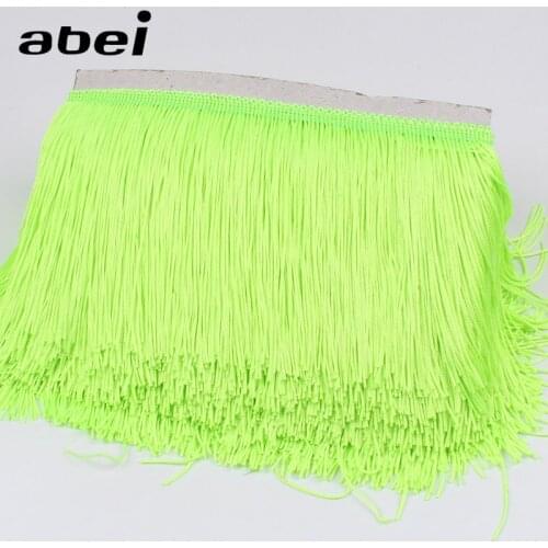 1Yard 15cm Handmade Sewing Fabric Fringe Tassel Lace Trims For Latin Dance Wedding Party Dress Decoration Trimming Wholesale