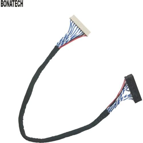 20pin lvds cable 20pin 2ch 6bit screen cable