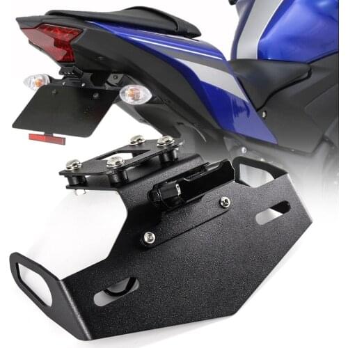 Motorcycle Accessories License Plate Frame Holder support For KAWASAKI Z800 Z 800 2013 - 2015 2016 2017 Fender Bracket LED