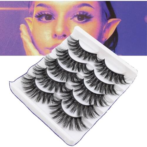 Faux Cils 3D Mink Lashes Natural Long Eye Lashes Wispy Fake Eyelash Extension Makeup Tools Beauty Thick False Eyelashes