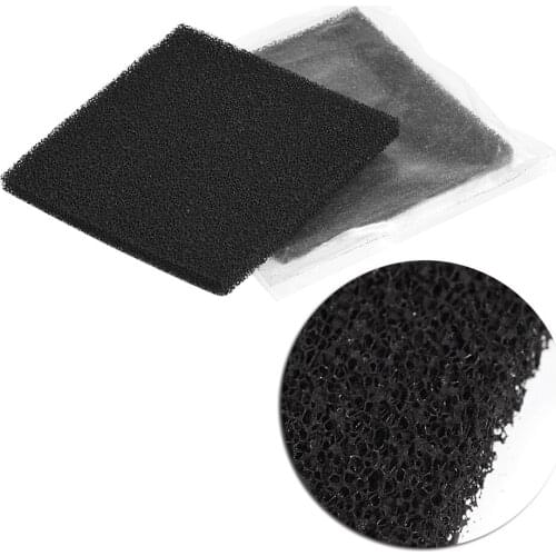 10pcs Activated Carbon Filters Sponge 13cm x 13cm for Soldering Smoke Absorber Fume Extractor