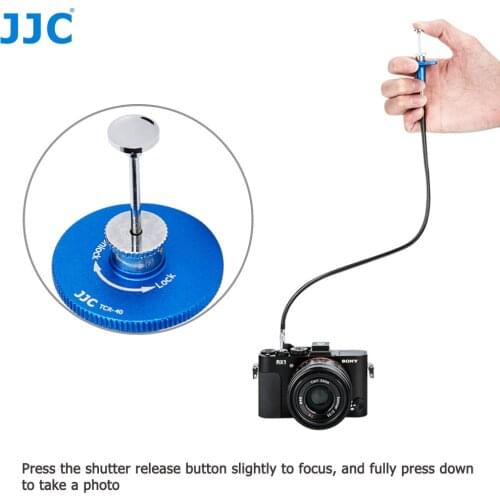 JJC Camera Connector Shutter Release Cable Remote Control Cord for Fujifilm X100V X-T4 XT4 X100F X100T X100S X-T2 X-Pro1 X-Pro2