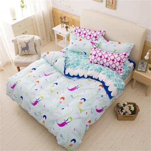 Flamingo series bedding, sheets, duvet cover, 3-4 pieces, full size bed (US/UK/Australia/France/Japan) specifications