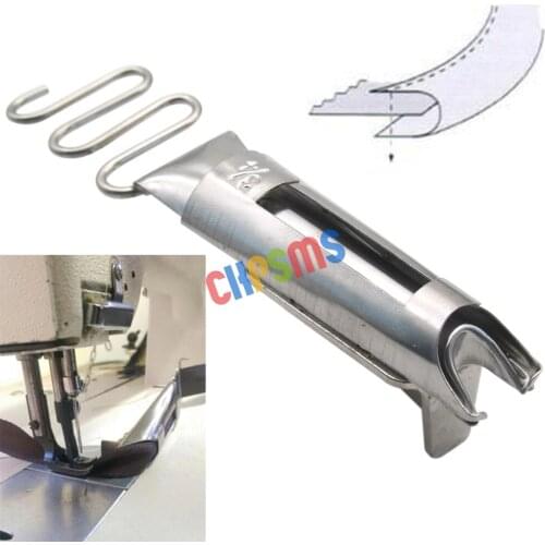 #KP-160 half to get Single Fold FOLDER Compatible with JUKI LU-562/LU-563 DU-141 DU-1181 BROTHER B837 SINGER 111G 111W