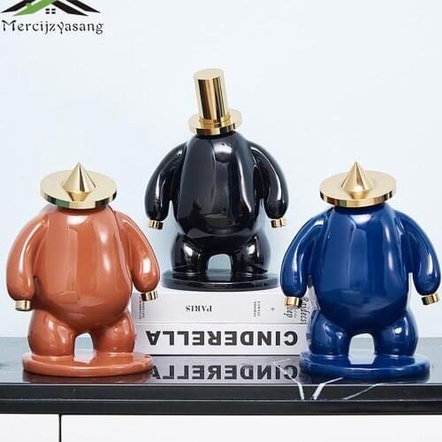 Creative Home Decoration Accessories for Living Room Little People Resin Ornaments Office Desk Adornment Christmas Gift LBJ02