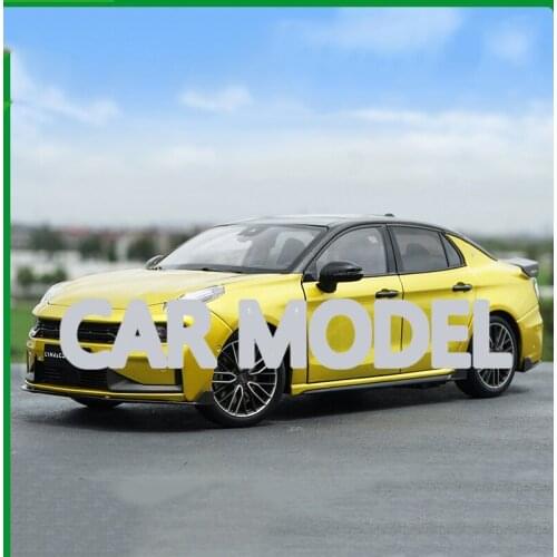 1:18 scale Alloy Toy Vehicles LYNK&CO 03 Car Model Of Childrens Toy Car Original Authorized Kids Toys