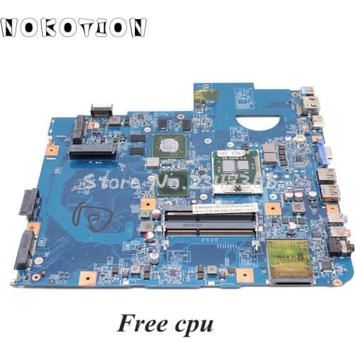 NOKOTION MBPRF01001 MB.PRF01.001 For Acer aspire 5740 5740G Laptop motherboard 48.4GD01.01M HM55 DDR3 HD5650 1GB free cpu