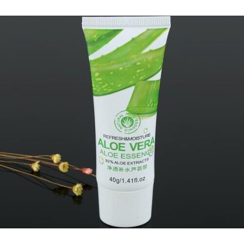40g Natural Aloe Vera Gel 100% Pure Acne Scar Skin Sunscreen Acne Treatment Moisturzing Whitening Anti Wrinkle Cream TSLM2