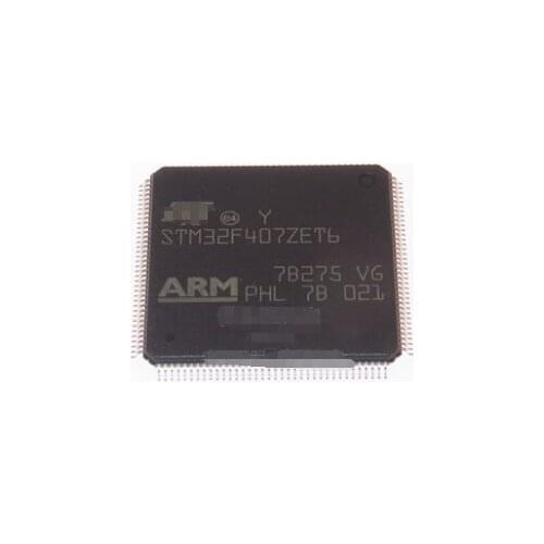 Qixinruite 1 uds Original genuine stm32f407zet6 lqfp144 st single chip Italian French semiconductor integrated circuit