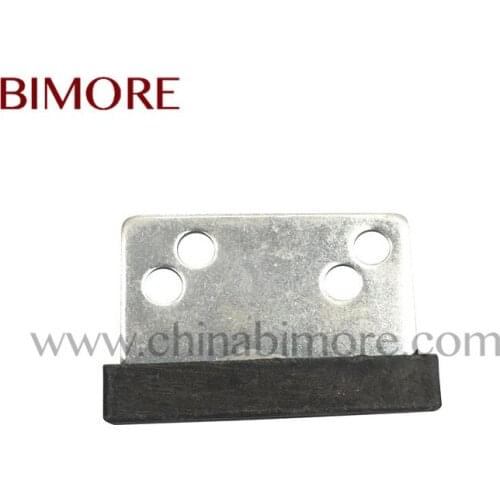 BIMORE Size:62x40x11.5mm Elevator door slider guide shoe fit for elevator escalator parts lift spare parts