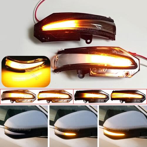 Turn Signal Light For Toyota Noah R80 Voxy Esquire RAV4 Highlander 4Runner LED Dynamic Sequential Side Mirror Indicator Blinker