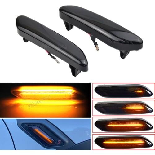 Car Side Marker LED Turn Signal Light For Mini Cooper R60 R61 Countryman Paceman Flasher Dynamic Sequential Blinker Indicator