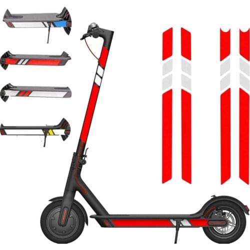 Reflective Stickers for Xiaomi Mijia M365 Scooter Stickers Night Riding Reflective Stickers Pedal Stickers for Xiaomi M365 Pro