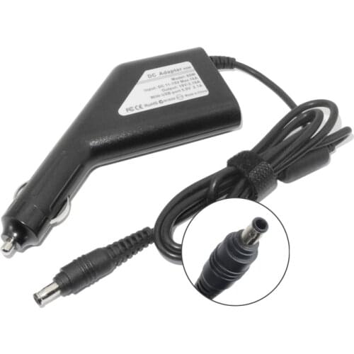 19V 3.16A 60W Laptop Dc Car Charger Power Adapter for Samsung RV520 RV515 R520 R52 R523 R530 R538 R580 5V 2.1A USB Charger