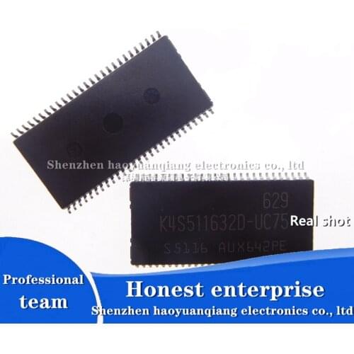 100% original authentic K4S511632D-UC75 K4S511632D TSOP54 memory storage