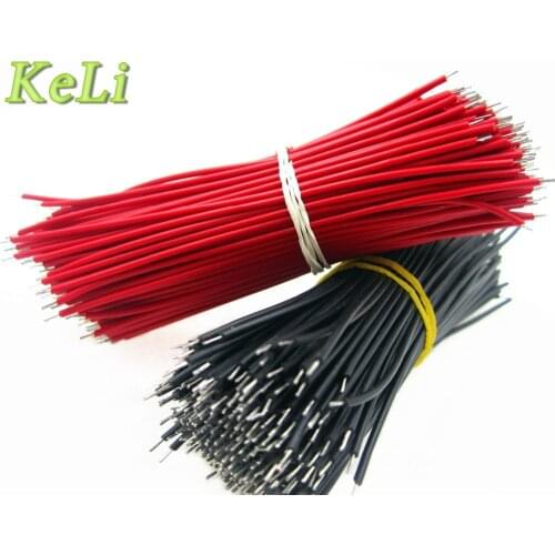 100pcs Breadboard Jumper Cable Wires Tinned 0.96cm