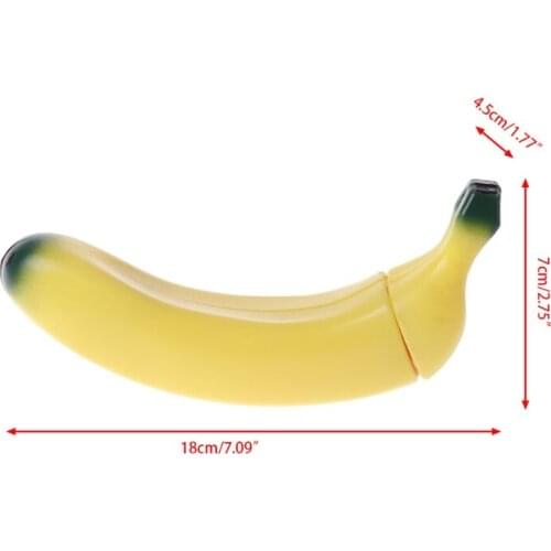 18cm Banana Gags Trick Jokes Toys Adult Dirty Novelty Pecker Toys C5AF