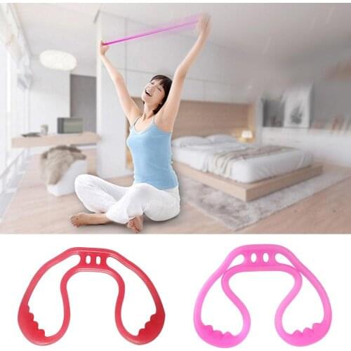 8 Shaped Elastic Fitness Exercise Yoga Stretching Training Rope Resistance Band