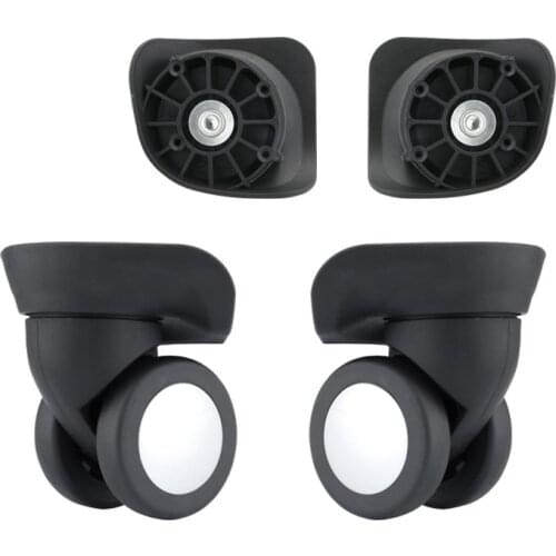 Luggage wheel boarding trolley case flight case universal wheel wheel pulley wear-resistant accessories 20 inch 26 inch