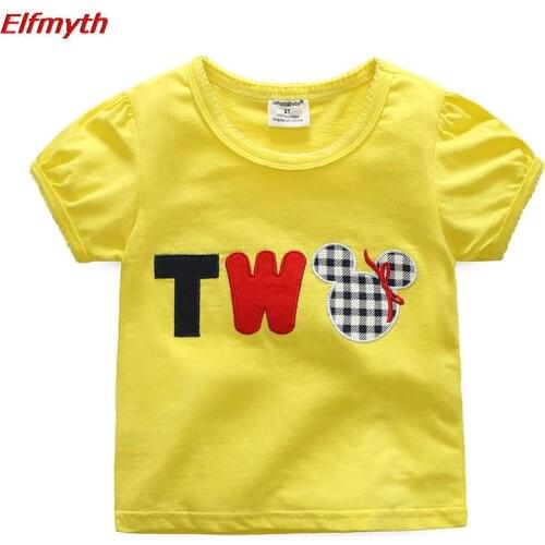 ELFMYTH Summer T-shirts For Girls