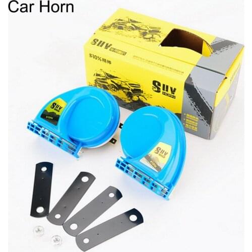 Nice price waterproof SUV high and low tone Horncar with its horns blaring Blues automotive waterproofs motorcycle speakers