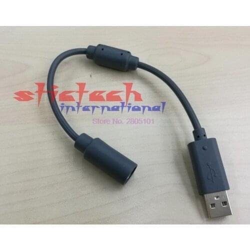 By dhl or ems 200 pieces Game Gaming Breakaway Wired Controller Jpypad USB Cable Compatible for Xbox for 360 Rock Band