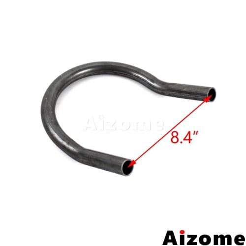 8.4" Wide Cafe Racer Upswept Rear Seat Frame Hoop 1" Tube For Honda Yamaha Suzuki CB XS GS Brat Street Tracker End Tail Loop