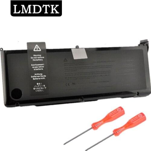 LMDTK New laptop battery FOR APPLE MacBook Pro 17" SERIES A1297(2011) A1383 MD311 MC725 free shipping
